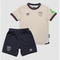 West Ham United Jarrod Bowen #20 Vonkajší Detský futbalový dres 2025-26 Krátky Rukáv (+ trenírky)